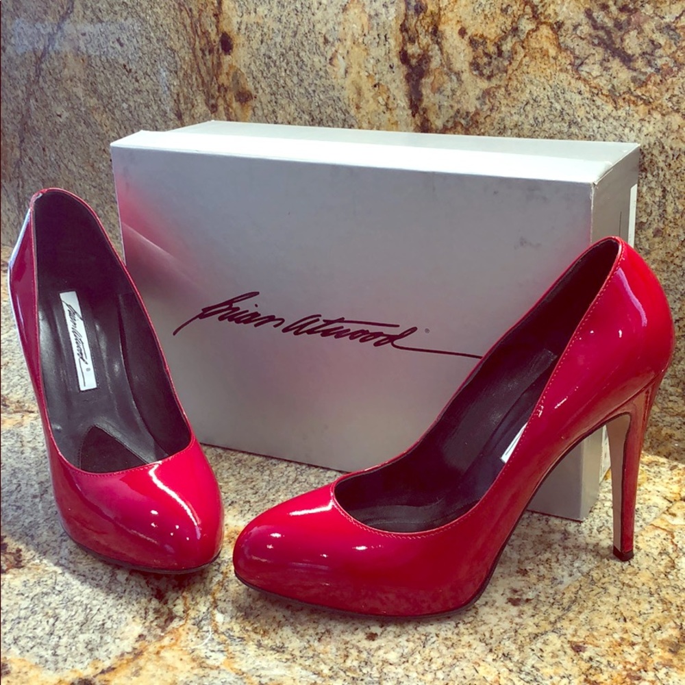 Brian Atwood Tori decollete vernice pump